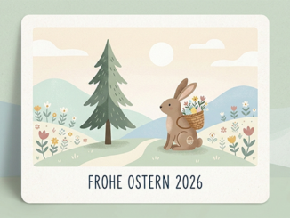 Gedruckte Osterkarten 2026 selbst gestalten