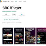 BBC-Player in Google Play (Screenshot)