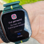 Fitness Ringe auf Moto Watch Fit