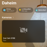Apple HomeKit App (Screenshot)