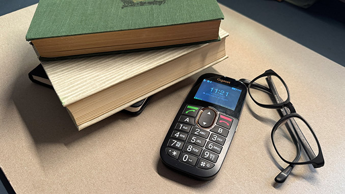 Seniorenhandy Gigaset GL695 im Test