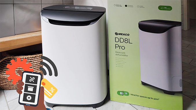 Meaco DD8L Pro Adsorptions-Luftentfeuchter