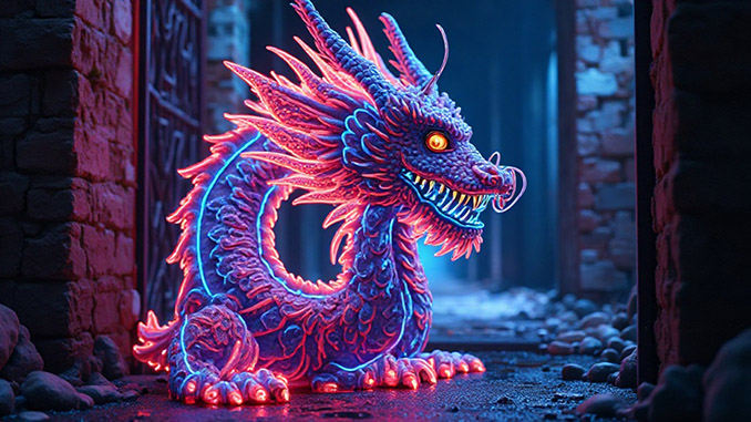 Game of Dragons: Drachen-Show in München zur Weihnachtszeit