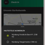 EGON App VAG Nürnberg: Check In 