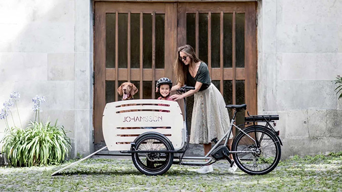 E-Lastenbike von Johansson bei Shifter (Aufmacherbild)
