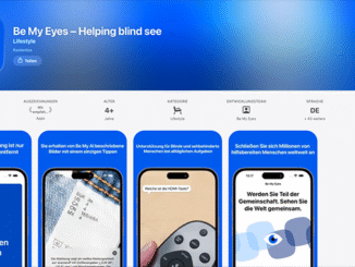 Be My Eyes Apple App Store Award 2025