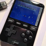 Retro Game auf Zusatzakkku