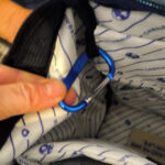 Rucksack Adventurer von Cabaia: Karabiner für Schlüssel