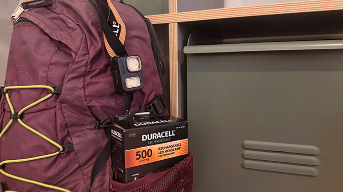 Duracell wiederaufladbare LED Stirnlampe 500 Lumens im Alltagstest