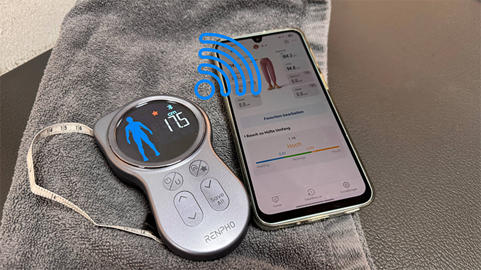 Renpho Smart Tape Measure im Test (Aufmacher)