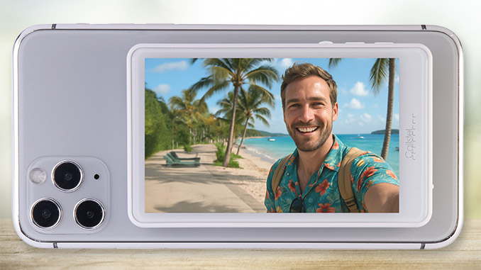 Selfie-Display Callstel