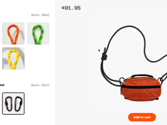 Labo Mono Sling Bag selbst designen (Screenshot)