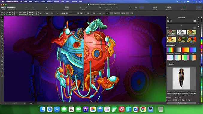 Grafikdesign-KI in CorelDRAW 2026