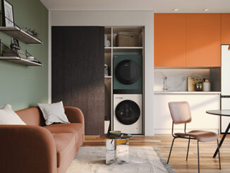 LG WashTower 2026 in neunen Farben. (Aufmacherbild)