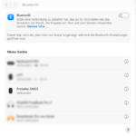 Verbinden der ProtoArc Maus mit MacOs Tahoe (Screenshot)