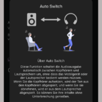 Sony Connect App: Multipoint (Screenshot)