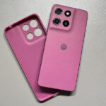 Moto G17 Android Einsteiger Smartphone im Test - mitgelieferte Hülle