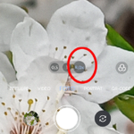 Motorola Moto G17 Testbild: 8-fach-Zoom (Screenshot Kamera App)