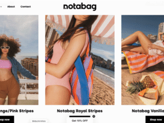 Badetasche Notabag Original (Screenshot)