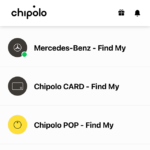 Chipolo App(Screenshot)