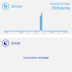 Pearl Smartwatch mit EKG: App Schritte zählen