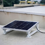Unterkonstruktion für Solaranlage (Symbolbild)