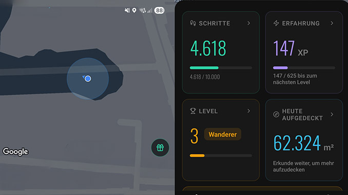 Fogbreaker App (Screenshot)