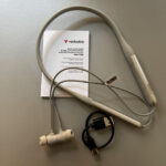 Verbatim TruSound Neckband Earbus testen: Verpackungsinhalt