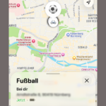 Tracking Fußball Smarter Schlüsselanhänger (Screenshot)