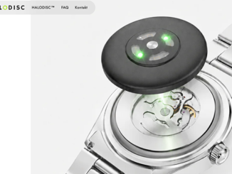 Halodisc Gesundheitstracker (Screenshot)