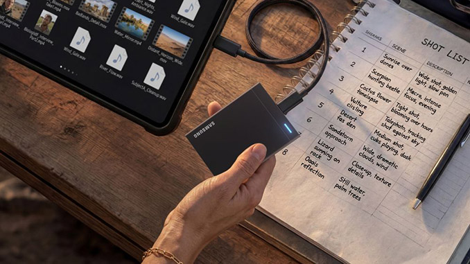 Samsung externe SSD (Aufmacher, Symbolbild)