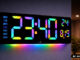 Digitale Wanduhr von Lunartec (KI-Visual)