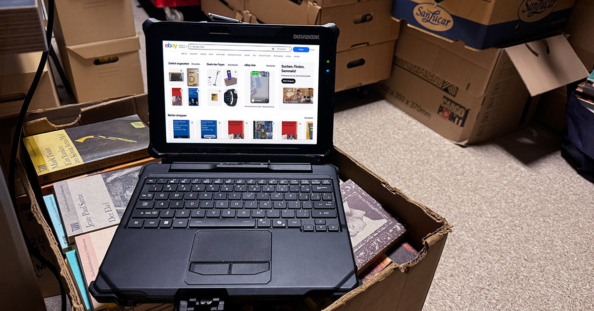 Ein Tablet für Draußen