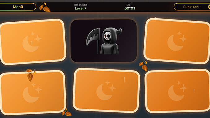 Halloween Spiel kostenlos für iPad und iPhone (Screenshot)