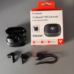Verbatim TruSound TWS Earbuds im Test: Flatlay