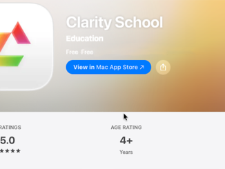 Clarity School App (Screenshot)