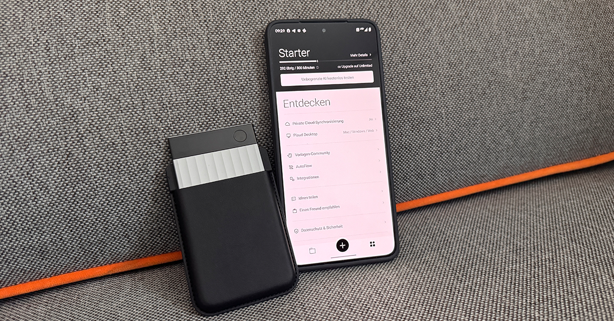 Plaud Note Pro im Test